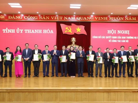 TP.HCM, Thanh Hóa bổ nhiệm nhân sự lãnh đạo mới