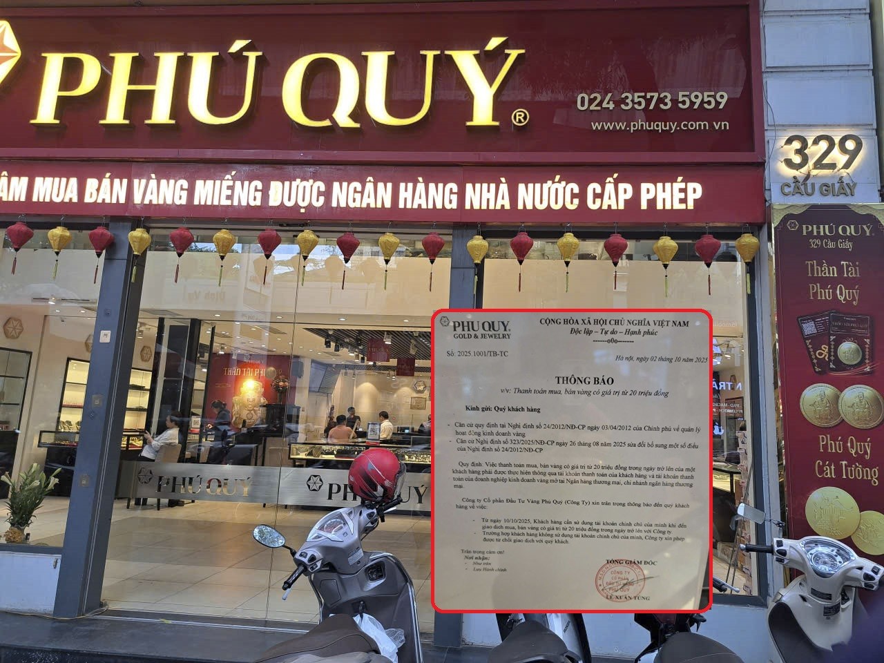 Vàng Phú Quý hoạt động như thế nào sau nhiều lần thay đổi đăng ký kinh doanh và 'ông chủ' Lê Xuân Tùng bị xét xử do Trốn thuế?