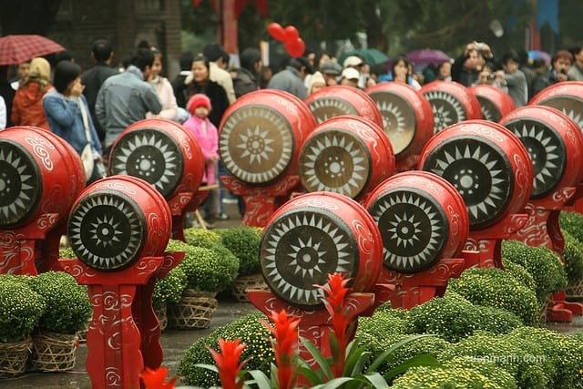 Trống Lâm Yên được sử dụng nhiều tại các lễ hội