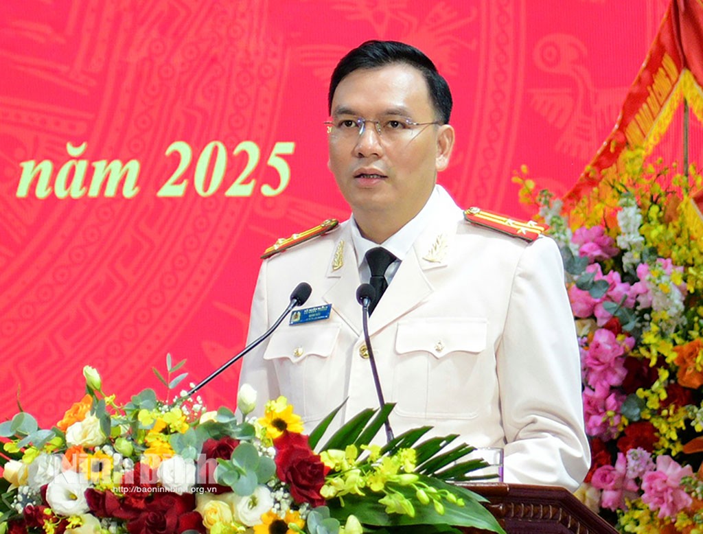 Thượng tá 43 tuổi làm Giám đốc Công an tỉnh Ninh Bình