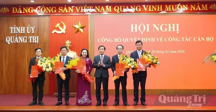 Bổ nhiệm nhân sự lãnh đạo mới tại Thanh Hoá, Quảng Trị
