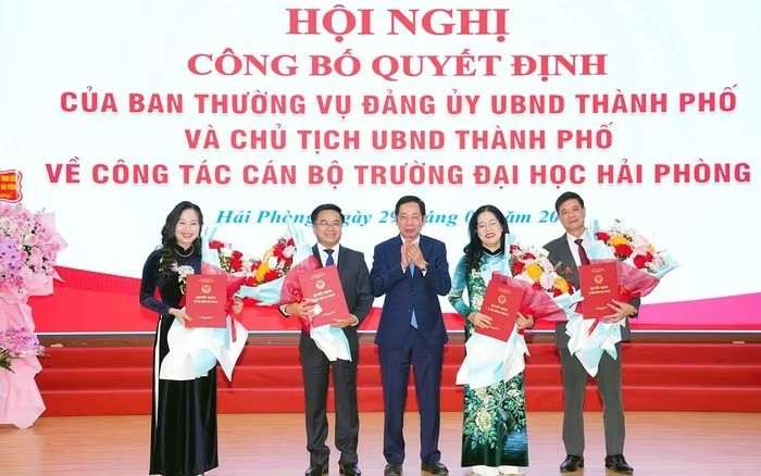 Hải Phòng, Tuyên Quang, Lai Châu bổ nhiệm nhân sự lãnh đạo mới