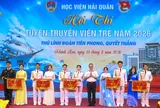 Ngọn lửa nhiệt huyết từ Hội thi tuyên truyền viên trẻ Học viện Hải quân năm 2026
