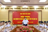Khơi nguồn sáng tạo, vun đắp khát vọng chinh phục khoa học trong tuổi trẻ Học viện Hải quân
