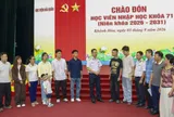 Ngày đầu hành trình khoác màu áo biển của Học viên khóa 71 Học viện Hải quân