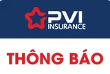 Công ty Bảo hiểm PVI Bắc Trung Bộ - Thông báo mất ấn chỉ năm 2025 ( Lần 1 )