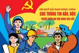 Công tác nhân sự Đại hội Đảng: Chống tin xấu độc, bảo vệ "trái tim" của Đảng