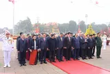 Lãnh đạo Đảng, Nhà nước vào Lăng viếng Chủ tịch Hồ Chí Minh nhân dịp Tết Nguyên đán Bính Ngọ
