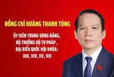 Đồng chí Hoàng Thanh Tùng được Quốc hội phê chuẩn giữ chức Bộ trưởng Bộ Tư pháp