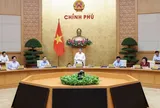 Thủ tướng Lê Minh Hưng chủ trì cuộc họp của Thường trực Đảng ủy Chính phủ và Thường trực Chính phủ