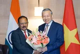Tổng Bí thư, Chủ tịch nước Tô Lâm tiếp Cố vấn An ninh Quốc gia Ấn Độ Ajit Doval