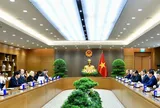Thủ tướng Lê Minh Hưng tiếp Đại diện Thương mại Hoa Kỳ Rick Switzer