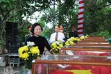 Đón 80 hài cốt liệt sĩ quân tình nguyện, chuyên gia Việt Nam hy sinh trên đất Lào trở về đất mẹ