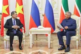 Thủ tướng Lê Minh Hưng gặp người đứng đầu Cộng hòa Tatarstan Rustam Minnikhanov, Liên bang Nga