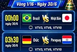 Nhận định World Cup 2026 ngày 30/6: Vòng 1/16 tiếp tục gọi tên Brazil, Đức, Hà Lan hay Paraguay, Morocco, Nhật Bản