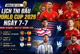 Nhận định World Cup 2026 ngày 7/7: Đội tuyển của Messi, Ronaldo, Mỹ hay Bỉ vào vòng 1/8?