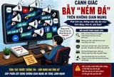 Cảnh giác với bẫy 'ném đá' trên không gian mạng