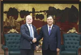 Phó Thủ tướng Thường trực Phạm Gia Túc tiếp lãnh đạo Tập đoàn năng lượng RusHydro