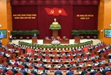 Thông cáo báo chí về ngày làm việc thứ hai Hội nghị Trung ương 3 khoá XIV
