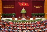 Thông cáo báo chí về ngày làm việc thứ hai Hội nghị Trung ương 3 khoá XIV