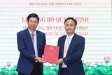 Bổ nhiệm nhân sự, lãnh đạo mới tại Bộ Văn hoá, Thể thao và Du lịch, Bộ Ngoại giao