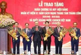 5 nguyên Ủy viên Bộ Chính trị được trao Huân chương Hồ Chí Minh