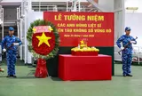 Đoàn công tác Cảnh sát biển dâng hương, thả hoa tri ân các Anh hùng Liệt sĩ