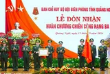 Bộ đội Biên phòng Quảng Ngãi đón nhận Huân chương Chiến công hạng Ba