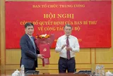 Ông Nguyễn Thanh Bình giữ chức Phó Trưởng Ban Tổ chức Trung ương
