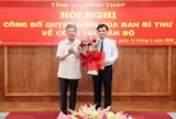 Ông Nguyễn Văn Mười giữ chức Phó Bí thư Tỉnh ủy Đồng Tháp