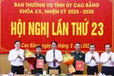 Điện Biên, Cao Bằng công bố các quyết định của Ban Bí thư về công tác cán bộ