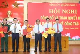 Quảng Ngãi, Hà Tĩnh kiện toàn nhân sự, bổ nhiệm lãnh đạo mới