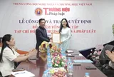 Nhà báo Khổng Nhung được bổ nhiệm làm Tổng biên tập Tạp chí điện tử Thương hiệu và Pháp luật