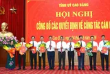 Nghệ An, Cao Bằng điều động, bổ nhiệm nhân sự lãnh đạo mới