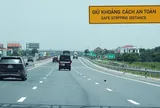 CSGT sẽ không xử phạt lỗi khoảng cách nếu đường không có biển báo, vạch kẻ
