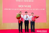 Quảng Ninh, Ninh Bình và Sơn La bổ nhiệm nhân sự lãnh đạo mới