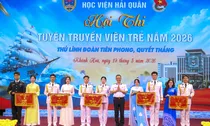 Ngọn lửa nhiệt huyết từ Hội thi tuyên truyền viên trẻ Học viện Hải quân năm 2026