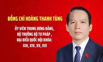 Đồng chí Hoàng Thanh Tùng được Quốc hội phê chuẩn giữ chức Bộ trưởng Bộ Tư pháp