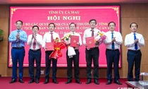 Điều động bổ nhiệm 19 nhân sự lãnh đạo mới tại Cà Mau