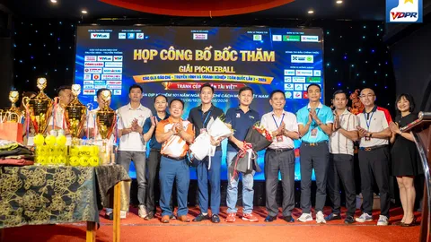 Giải Pickleball CLB báo chí - Truyền hình và Doanh nghiệp lần thứ I/2026 tranh Cúp “Nhân tài Việt”