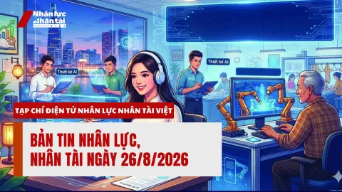 Bản tin Nhân lực, Nhân tài | 26/08/2026