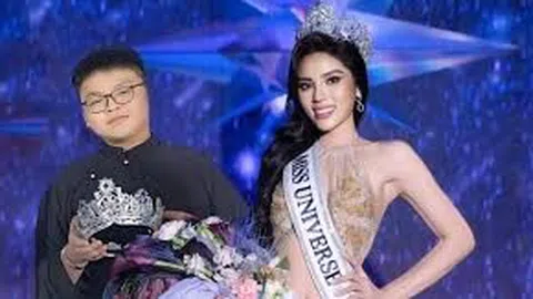 Cậu bé 13 tuổi thiết kế vương miện nghìn đô của Miss Universe Việt Nam 2024?