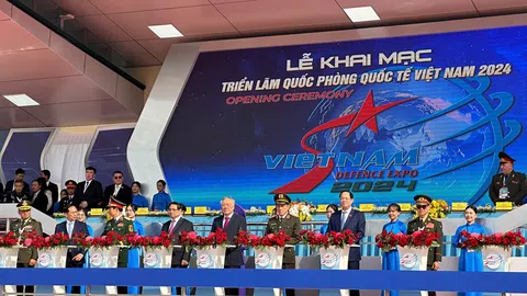 Khai mạc Triển lãm Quốc phòng quốc tế Việt Nam 2024