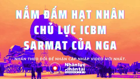 [Vũ khí] Nắm đấm hạt nhân chủ lực ICBM Sarmat của Nga