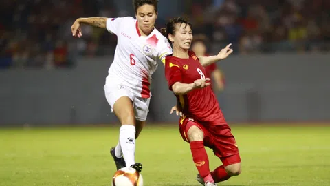 SEA Games 31: Thùy Trang - chiến binh kiên cường của tuyển Nữ Việt Nam