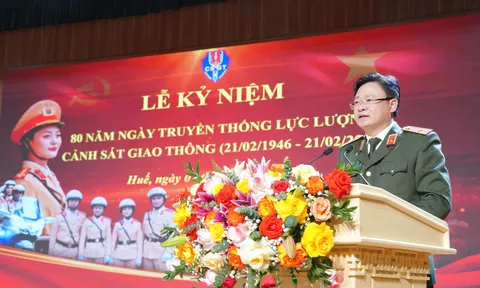 Công an TP Huế kỷ niệm 80 năm Ngày truyền thống lực lượng CSGT
