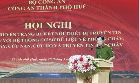 Huế: Ứng dụng công nghệ, nâng cao hiệu quả công tác phòng cháy, chữa cháy