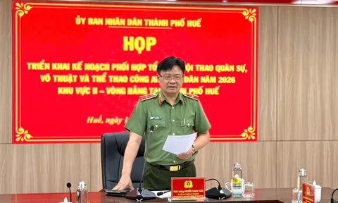 Khẩn trương chuẩn bị Hội thao quân sự, võ thuật và thể thao CAND năm 2026, Khu vực II, Vòng bảng tại TP. Huế