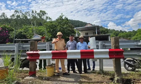 Trạm CSGT Phú Lộc tăng cường bảo đảm an toàn giao thông đường sắt