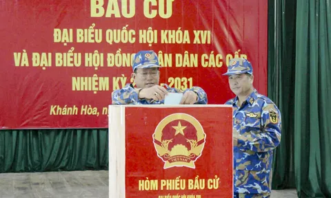 Đặc khu Trường Sa bầu cử sớm đại biểu Quốc hội khóa XVI và HĐND các cấp nhiệm kỳ 2026-2031